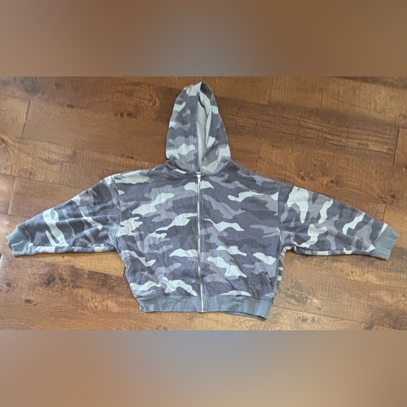 PINK by Victoria’s Secret full zip camo hoodie Sz large - Picture 1 of 7